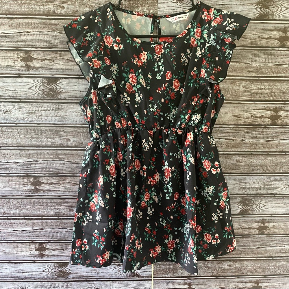 NWT PatPat Floral Print Blouse Size L